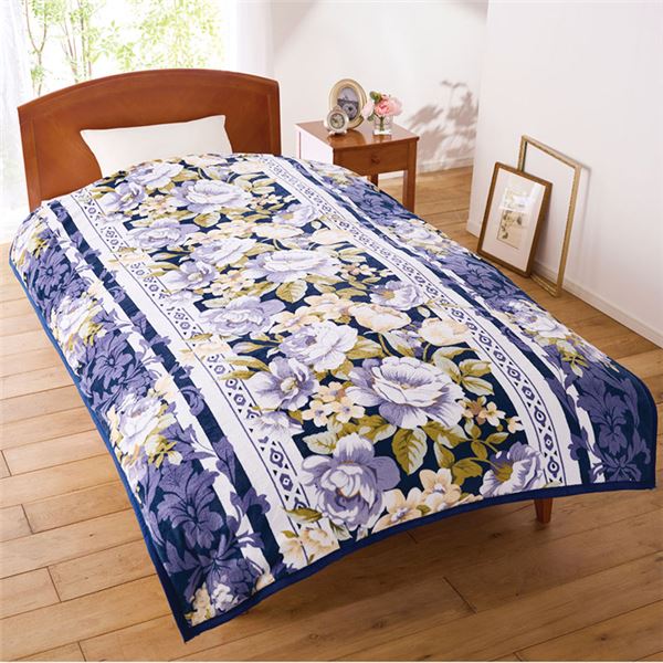 毛布布団 寝具 約140×200cm 4枚組 吸湿 発熱機能付 3層構造 毛布布団 ベッドルーム 寝室 来客 子供部屋