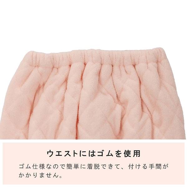 腹巻 キッズ ジュニア L 約40×50cm ピンク 綿100% 洗える 寝具 寝冷え対策 お昼寝 ゴム付き ズレない 着脱簡単【代引不可】