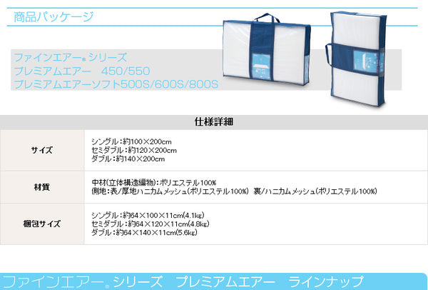 高反発マットレス/寝具 【ダブル グレー】 スタンダード 洗える 日本製 体圧分散 耐久性【代引不可】