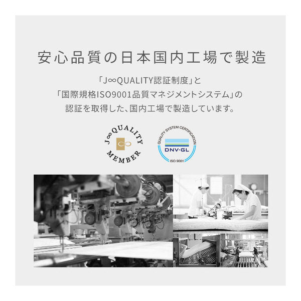 Sleep Niceday フランス産ウォッシャブルウール100%使用した ベッドパッド 日本製・消臭・吸湿   ダブル（D） ライトグレー【代引不可】