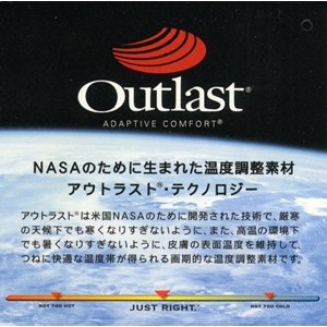 快適な温度帯に働きかける温度調整素材アウトラスト使用　涼感敷パッドシーツ　セミダブル　ブルー 綿100% 日本製