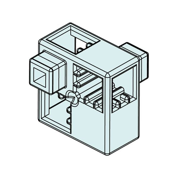 （まとめ）Artecブロック ハーフA 8P 薄水【×20セット】