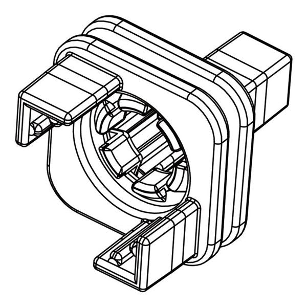 （まとめ）Artecブロック 回転軸 8P 白【×20セット】